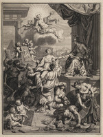 TvB G 6017
<br/>
Allegorie: schilderkunst
<br/>
<em>Picart, Bernard (1673-1733)</em>